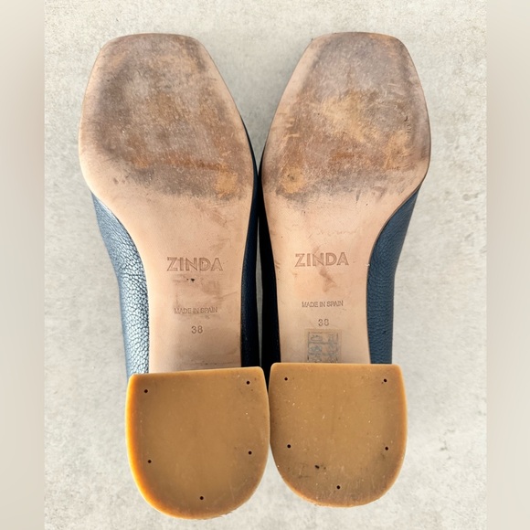 Zinda Colour Block Heel, 38, blue - Picture 2 of 5